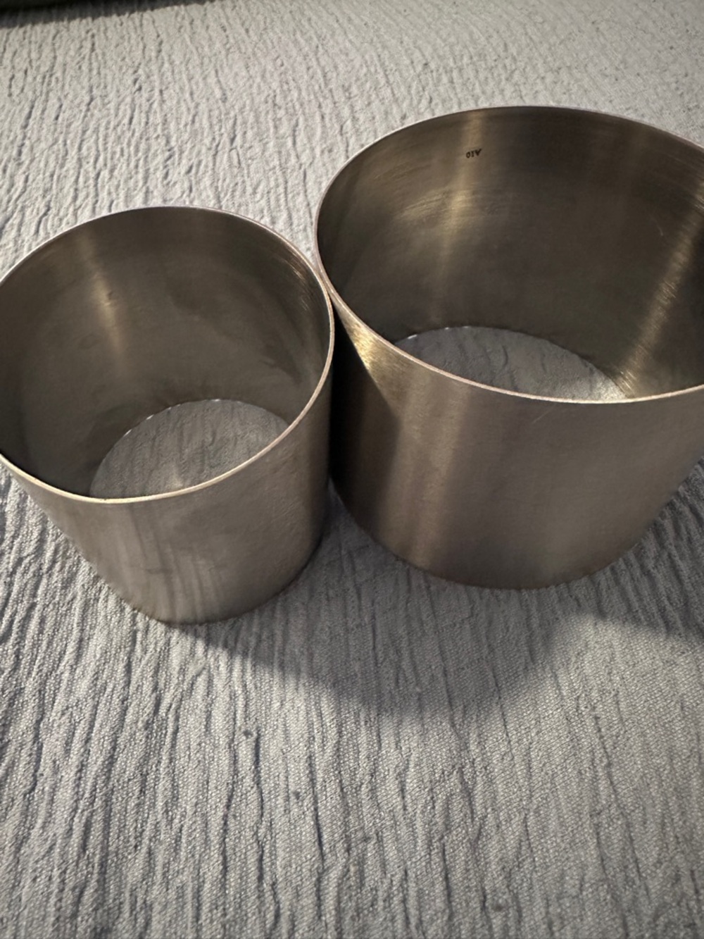 Stainless Steel Round Cake Rings or Cooking Molds